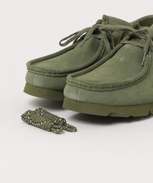 Clarks モカシン グリーン 8 UK クラークス Clarks Wallabee Hair On ワラビー ヘアーオン