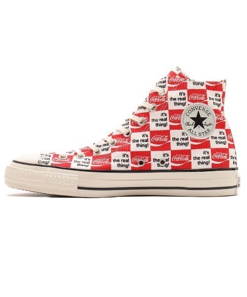 CONVERSE(コンバース)の「CONVERSE ALL STAR US Coca-Cola CK HI / コンバース オールスター US コカ・コーラ CK ハイ(スニーカー・メンズ・レッド・28.0cm/27.0cm/26.0cm/25.5cm/29.0cm)」の9枚目の写真