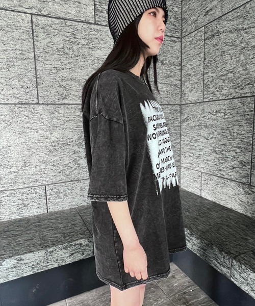 Figments（フィグメンツ）の「ビジューロゴTシャツ（Tシャツ/カットソー・レディース・ブラック・FREE）」の11枚目の写真