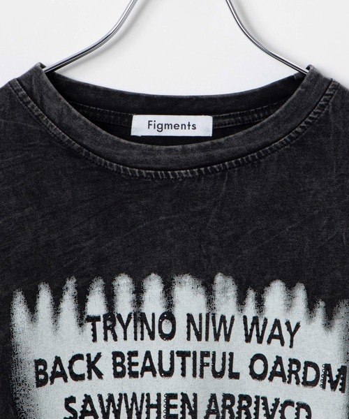 Figments（フィグメンツ）の「ビジューロゴTシャツ（Tシャツ/カットソー・レディース・ブラック・FREE）」の5枚目の写真