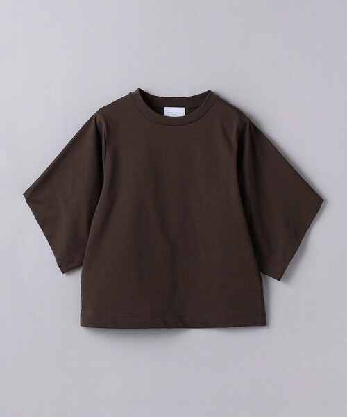 UNITED ARROWS(ユナイテッドアローズ)の「マトンスリーブ Tシャツ(Tシャツ/カットソー・レディース・ブラック/ベージュ/ホワイト/ライトグレー/ダークブラウン・FREE)」の15枚目の写真
