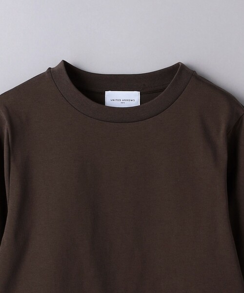 UNITED ARROWS(ユナイテッドアローズ)の「マトンスリーブ Tシャツ(Tシャツ/カットソー・レディース・ブラック/ベージュ/ホワイト/ライトグレー/ダークブラウン・FREE)」の17枚目の写真