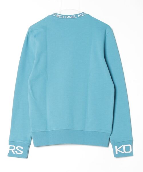   ロゴテープ クルーネック スウェットトレーナー MICHAEL KORS（マイケルコース）の「KORS テープ クルーネック