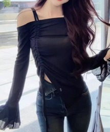 ROOPTOKYO | ワンショルダー Tシャツ(Tシャツ/カットソー)