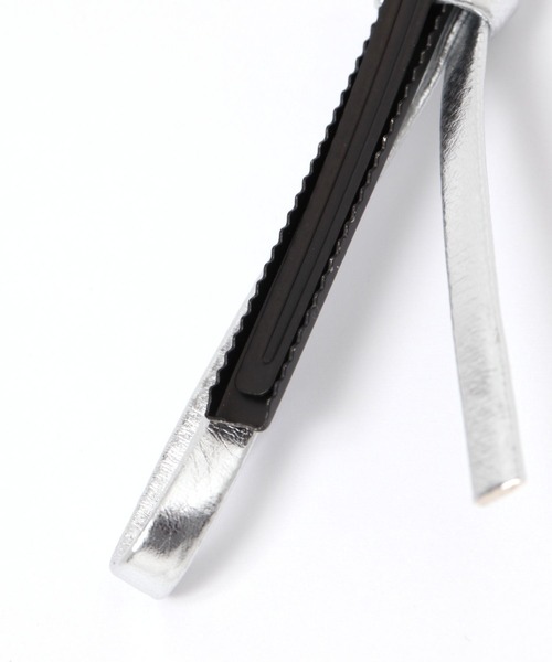 LAKOLE（ラコレ）の「細リボンヘアクリップ2 / 120816（バレッタ/ヘアクリップ・レディース・その他1/ブラック・FREE）」の5枚目の写真