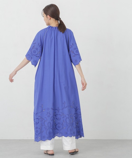 セール】インドシフリー刺繍ワンピース（ワンピース）｜NANO universe