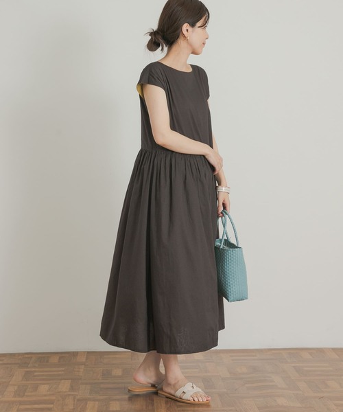 URBAN RESEARCH DOORS（アーバンリサーチドアーズ）の「コットンボイルリバーシブルワンピース（ワンピース・レディース・ブラック系その他/イエロー系その他/ブルー系その他・MEDIUM）」の15枚目の写真