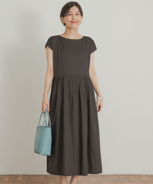 URBAN RESEARCH DOORS（アーバンリサーチドアーズ）の「コットンボイルリバーシブルワンピース（ワンピース・レディース・ブラック系その他/イエロー系その他/ブルー系その他・MEDIUM）」の17枚目の写真