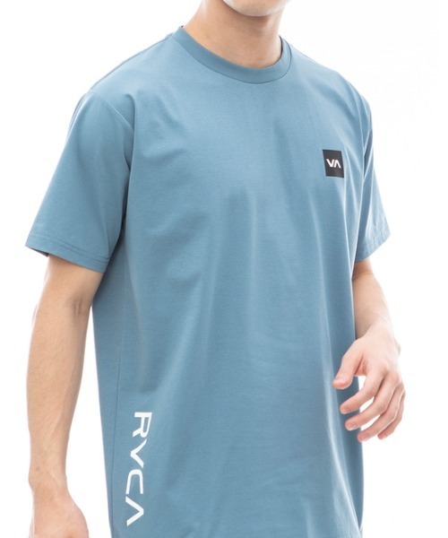 RVCA（ルーカ）の「RVCA メンズ 【SURF TEE】 RVCA 2X SURF ST ラッシュガード 【2024年夏モデル】/ルーカ水陸両用UVカット半袖サーフTシャツ(ラッシュガード・水着)（ラッシュガード・メンズ・ブラック/オリーブ/ホワイト/ブルー系その他・SMALL/MEDIUM/LARGE/X-LARGE）」の4枚目の写真