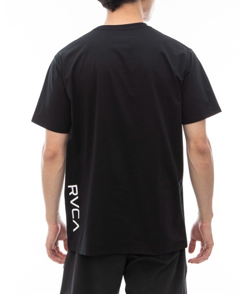 RVCA（ルーカ）の「RVCA メンズ 【SURF TEE】 RVCA 2X SURF ST ラッシュガード 【2024年夏モデル】/ルーカ水陸両用UVカット半袖サーフTシャツ(ラッシュガード・水着)（ラッシュガード・メンズ・ブラック/オリーブ/ホワイト/ブルー系その他・SMALL/MEDIUM/LARGE/X-LARGE）」の8枚目の写真