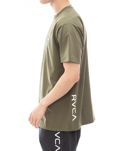 RVCA（ルーカ）の「RVCA メンズ 【SURF TEE】 RVCA 2X SURF ST ラッシュガード 【2024年夏モデル】/ルーカ水陸両用UVカット半袖サーフTシャツ(ラッシュガード・水着)（ラッシュガード・メンズ・ブラック/オリーブ/ホワイト/ブルー系その他・SMALL/MEDIUM/LARGE/X-LARGE）」の9枚目の写真