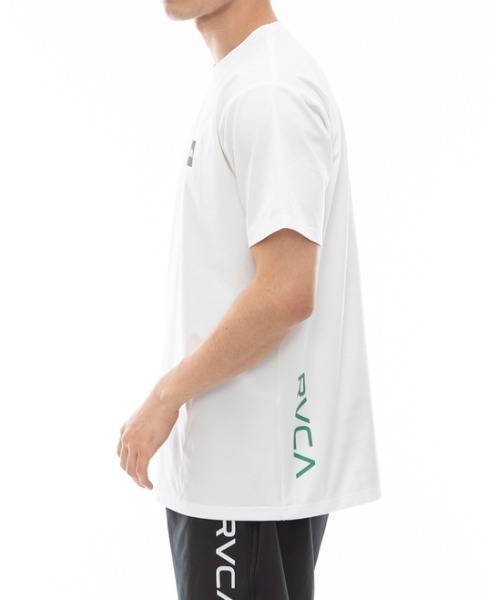 RVCA（ルーカ）の「RVCA メンズ 【SURF TEE】 RVCA 2X SURF ST ラッシュガード 【2024年夏モデル】/ルーカ水陸両用UVカット半袖サーフTシャツ(ラッシュガード・水着)（ラッシュガード・メンズ・ブラック/オリーブ/ホワイト/ブルー系その他・SMALL/MEDIUM/LARGE/X-LARGE）」の12枚目の写真
