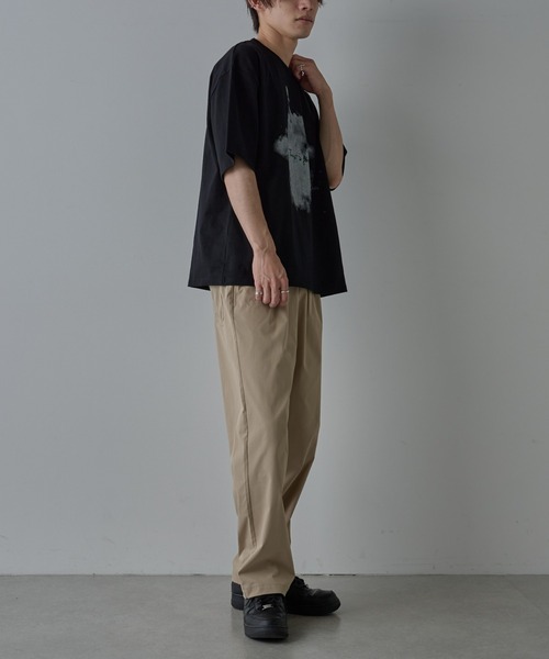 COLONY 2139（コロニートゥーワンスリーナイン）の「スモークプリントTシャツ（Tシャツ/カットソー・メンズ・ブラック/ホワイト・MEDIUM/LARGE）」の19枚目の写真