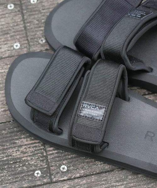 RVCA（ルーカ）の「RVCA メンズ PEAK SANDAL サンダル 【2024年夏モデル】/ルーカストラップサンダル（サンダル・メンズ・ブラック・11/8/10/9）」の20枚目の写真