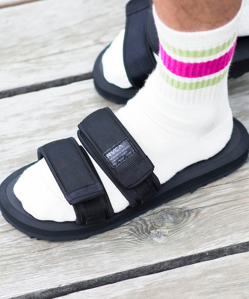 RVCA（ルーカ）の「RVCA メンズ PEAK SANDAL サンダル 【2024年夏モデル】/ルーカストラップサンダル（サンダル・メンズ・ブラック・11/8/10/9）」の16枚目の写真