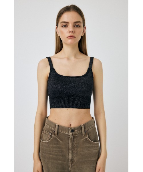 MOUSSY（マウジー）の「BOXY BRA トップス（ブラジャー・レディース・ブラック/ブラウン/ライトグレー・FREE）」の7枚目の写真