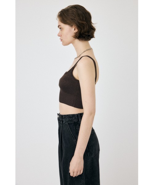 MOUSSY（マウジー）の「BOXY BRA トップス（ブラジャー・レディース・ブラック/ブラウン/ライトグレー・FREE）」の20枚目の写真