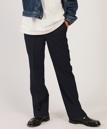 1chaku.（イッチャク）の「リネンライクスラックスパンツ（スラックス）」