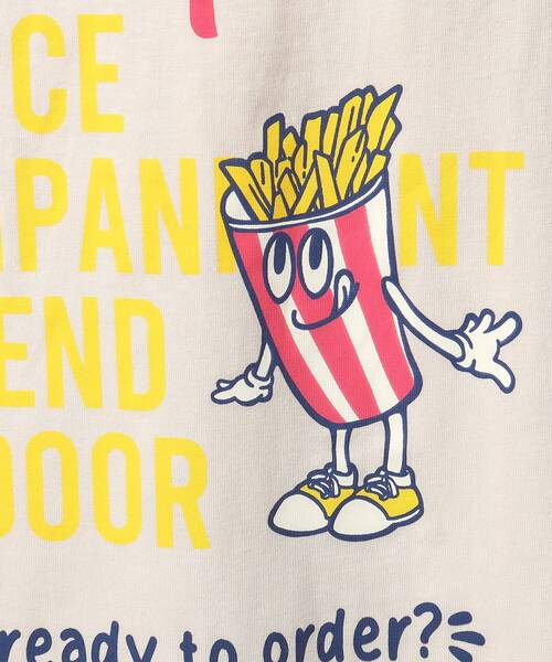 Cutie Blonde（キューティーブロンド）の「◆ゆるっとが今年らしい プリントBIG Tシャツ（Tシャツ/カットソー・レディース・チャコール/ホワイト系その他/ホワイト系その他3/ベージュ系その他5/ホワイト系その他6/ホワイト系その他7/ネイビー系5/ブラック系4・00）」の21枚目の写真