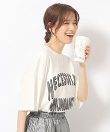 Cutie Blonde | 【接触冷感】ゆるっとが今年らしい プリントBIG Tシャツ(Tシャツ/カットソー)