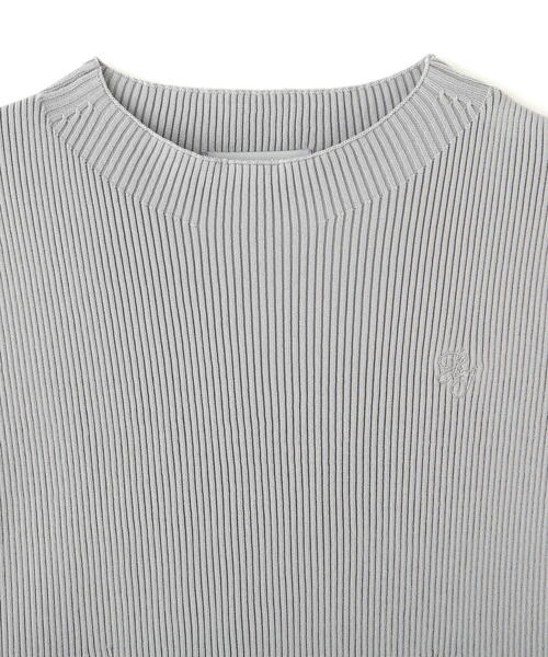 JILL by JILL STUART（ジルバイジルスチュアート）の「◇バイカラーフレアミニニットワンピース（ワンピース・レディース・グレー/ブラック・FREE）」の16枚目の写真