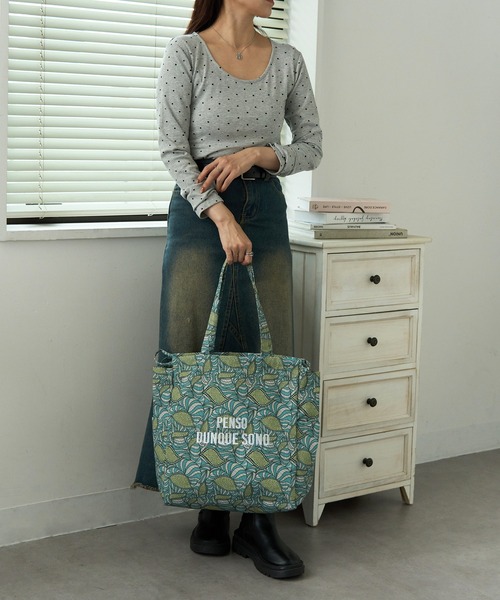 セール】【SETUP7】ラタプリントトート SNBD（トートバッグ）｜SETUP7