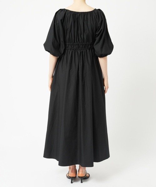 BARNYARDSTORM（バンヤードストーム）の「BARNYARDSTORM / ボリュームスリーブロングドレス（ワンピース・レディース・ブラック/ベージュ・S/M）」の18枚目の写真