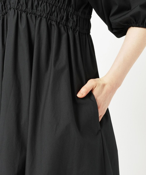 BARNYARDSTORM（バンヤードストーム）の「BARNYARDSTORM / ボリュームスリーブロングドレス（ワンピース・レディース・ブラック/ベージュ・S/M）」の22枚目の写真