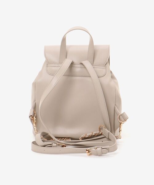 MAJESTIC LEGON(マジェスティックレゴン)の「クラシカルキルティングリュック(バックパック/リュック・レディース・アイボリー/ブラック/グレイッシュベージュ・FREE)」の19枚目の写真