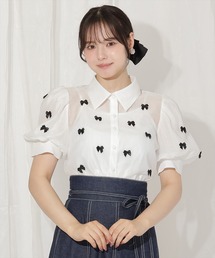 WILLSELECTION（ウィルセレクション）の「リボンシアーブラウス（シャツ/ブラウス）」