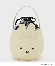 Miffy | ◆【Dick Bruna × OPAQUE.CLIPコラボ】miffy ペーパーポットバッグ(ハンドバッグ)