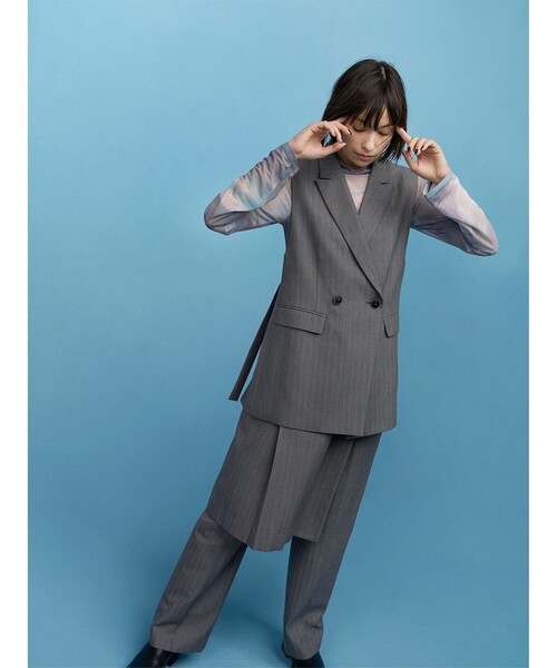 Ray BEAMS(レイビームス)の「RBS / グラデーション プリント ハイネック トップス(Tシャツ/カットソー・レディース・ダークブラウン/その他・ONE SIZE)」の3枚目の写真