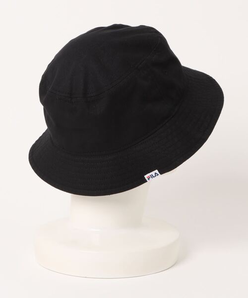 FILA(フィラ)の「【FILA/フィラ】ツイルバケットハット 117113702(ハット・メンズ・ホワイト/ベージュ/ブラック・FREE)」の4枚目の写真