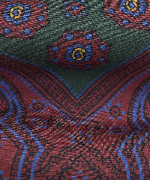 POLO RALPH LAUREN（ポロ ラルフ ローレン）の「ヴィンテージインスパイアード シルク フーラード ネクタイ（ネクタイ・メンズ・グリーン・ONE）」の3枚目の写真