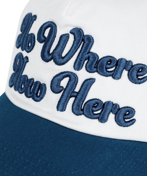 MAHAGRID（マハグリッド）の「『mahagrid/マハグリッド』 NOWHERE CAP/ノーウェアキャップ（キャップ・レディース・ブルー/ブラック・FREE）」の8枚目の写真