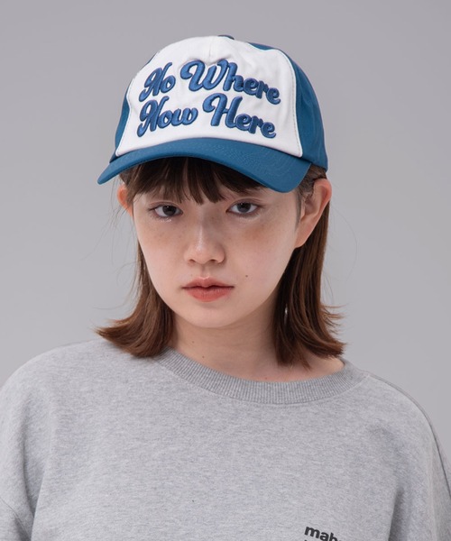 MAHAGRID（マハグリッド）の「『mahagrid/マハグリッド』 NOWHERE CAP/ノーウェアキャップ（キャップ・レディース・ブルー/ブラック・FREE）」の14枚目の写真