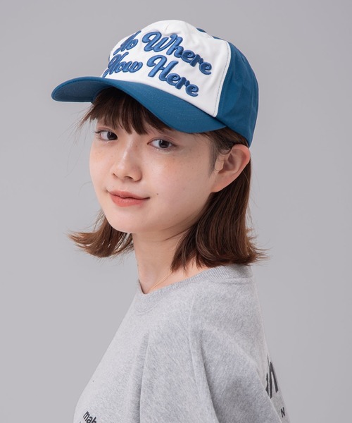 MAHAGRID（マハグリッド）の「『mahagrid/マハグリッド』 NOWHERE CAP/ノーウェアキャップ（キャップ・レディース・ブルー/ブラック・FREE）」の16枚目の写真