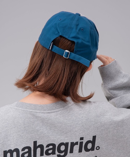 MAHAGRID（マハグリッド）の「『mahagrid/マハグリッド』 NOWHERE CAP/ノーウェアキャップ（キャップ・レディース・ブルー/ブラック・FREE）」の17枚目の写真