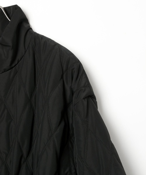 Heather キルティングボリュームブルゾン ブラック 今期 Heather キルティングボリュームブルゾン - メルカリ