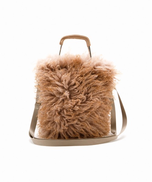 CONTROL FREAK(コントロールフリーク)エコファーメタルハンドルバッグ（ショルダーバッグ）｜CONTROL FREAK（コントロールフリーク） 6,468円