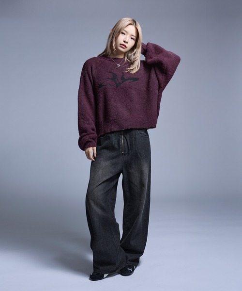 ニット セーター アディダス シュムーフォイル ニットセーター（ジェンダーニュートラル