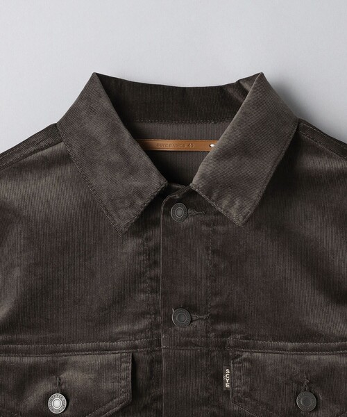 SCYE BASICS（サイベーシックス）の「＜SCYE BASICS＞ SOLOTEX Corduroy Trucker Jacket/コーデュロイ トラッカージャケット（その他アウター・メンズ・ダークブラウン・38/40）」の3枚目の写真