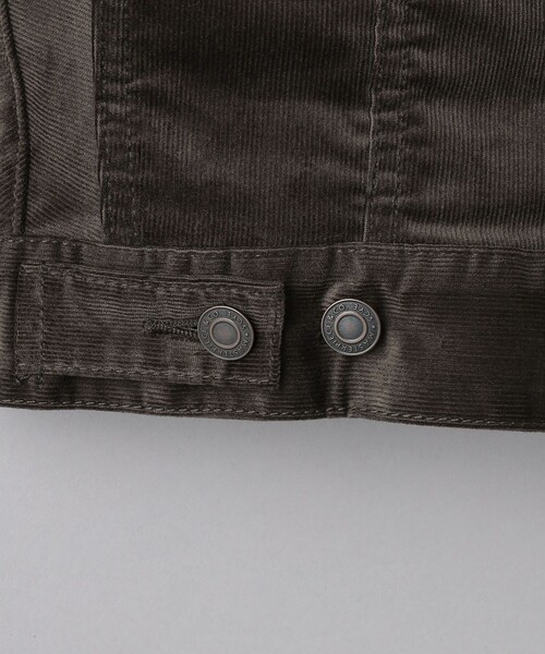 SCYE BASICS（サイベーシックス）の「＜SCYE BASICS＞ SOLOTEX Corduroy Trucker Jacket/コーデュロイ トラッカージャケット（その他アウター・メンズ・ダークブラウン・38/40）」の5枚目の写真