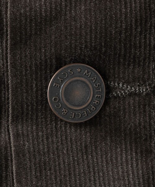 SCYE BASICS（サイベーシックス）の「＜SCYE BASICS＞ SOLOTEX Corduroy Trucker Jacket/コーデュロイ トラッカージャケット（その他アウター・メンズ・ダークブラウン・38/40）」の9枚目の写真