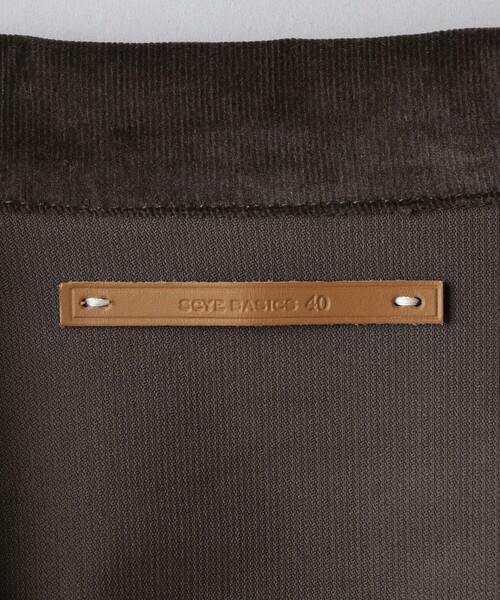 SCYE BASICS（サイベーシックス）の「＜SCYE BASICS＞ SOLOTEX Corduroy Trucker Jacket/コーデュロイ トラッカージャケット（その他アウター・メンズ・ダークブラウン・38/40）」の10枚目の写真