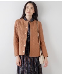 【新品】New Yorker ニューヨーカー ノーカラージャケット 19 ウールシルクバーズアイ 1釦ノーカラージャケット