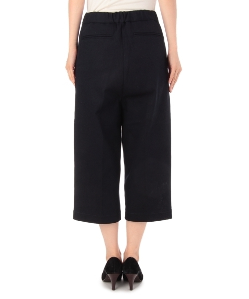 THE SHOP TK (ザ ショップ ティーケー )の「綿カルゼハンパ丈ワイドパンツパンツ(その他パンツ・レディース・ホワイト/ブルー・99)」の4枚目の写真