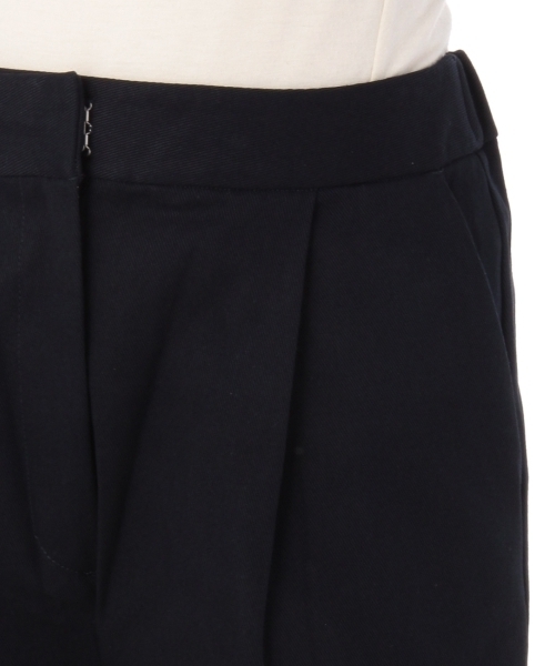 THE SHOP TK (ザ ショップ ティーケー )の「綿カルゼハンパ丈ワイドパンツパンツ(その他パンツ・レディース・ホワイト/ブルー・99)」の5枚目の写真