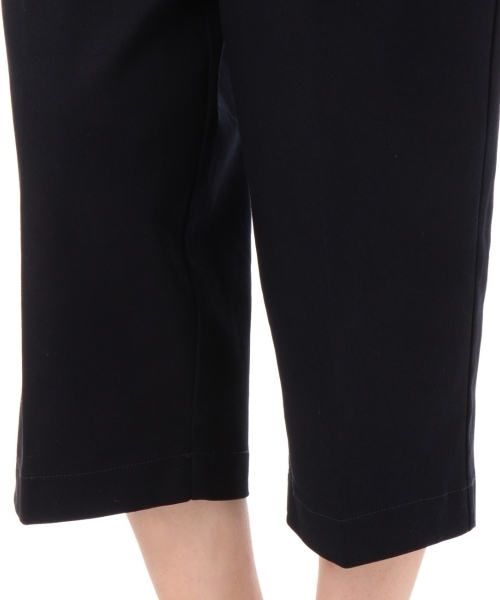 THE SHOP TK (ザ ショップ ティーケー )の「綿カルゼハンパ丈ワイドパンツパンツ(その他パンツ・レディース・ホワイト/ブルー・99)」の7枚目の写真