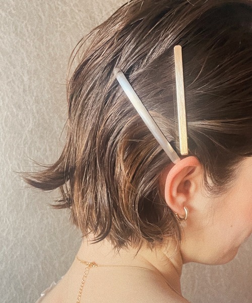 ストレートヘアクリップ